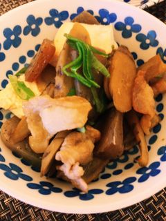 ごぼうとこんにゃくの甘辛煮-レシピのメイン写真