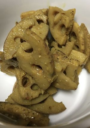 れんこんカレー金平-レシピのメイン写真