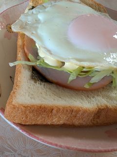 とっても簡単★味付けのり目玉焼きトースト-レシピのメイン写真