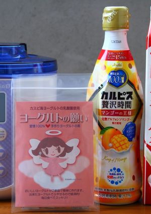 カルピスマンゴー味のカスピ海ヨーグルト-レシピのメイン写真