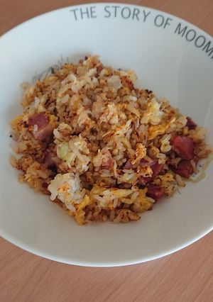 焼豚とネギのシンプル炒飯♪-レシピのメイン写真