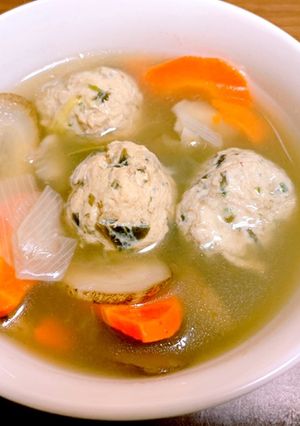 鶏団子スープ-レシピのメイン写真