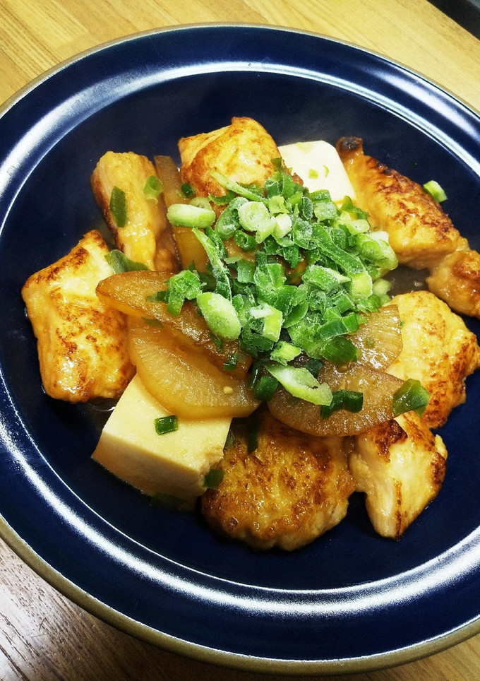 鶏と大根と豆腐の中華風煮込み-レシピのメイン写真