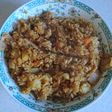 耐熱ポリ袋を使ってカレーの炊き込みごはん