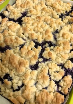 激ウマブルーベリーのクランブルケーキ♪-レシピのメイン写真