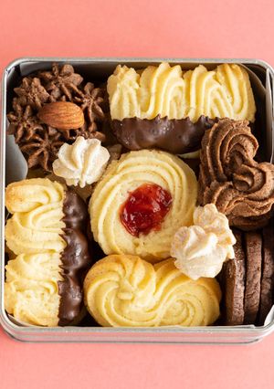 バレンタインに大量生産♡絞り出しクッキー-レシピのメイン写真