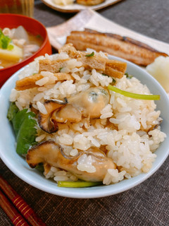 冬のご馳走☆牡蠣ごはん-レシピのメイン写真