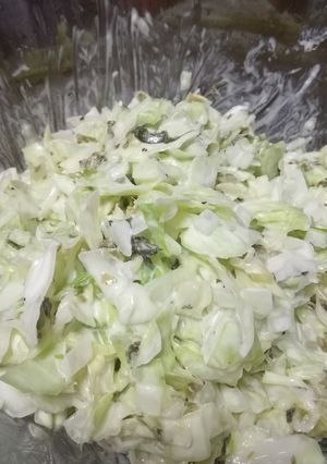 芥子高菜のコールスロー-レシピのメイン写真