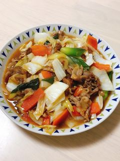 白菜と豚肉の中華炒め-レシピのメイン写真