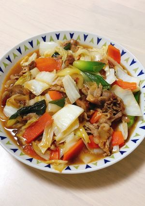 白菜と豚肉の中華炒め-レシピのメイン写真