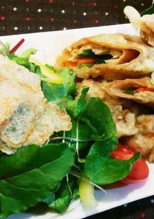 板麩の野菜巻きから揚げ-レシピのメイン写真
