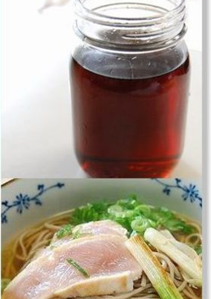 蕎麦のたれ-レシピのメイン写真