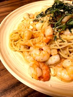 エビのペペロンチーノ-レシピのメイン写真