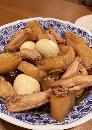 大根と手羽の煮物-レシピのメイン写真