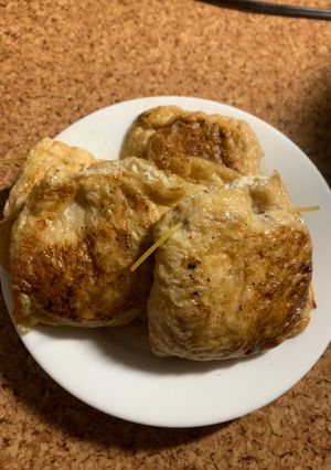豆腐ひき肉巾着油揚げ-レシピのメイン写真