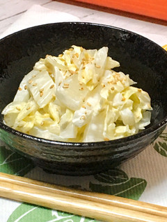 レンチンで！白菜の胡麻マヨサラダ-レシピのメイン写真