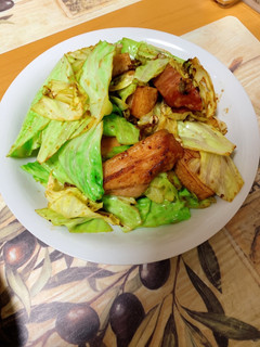 調味料1つで美味しい!キャベツ炒め!-レシピのメイン写真