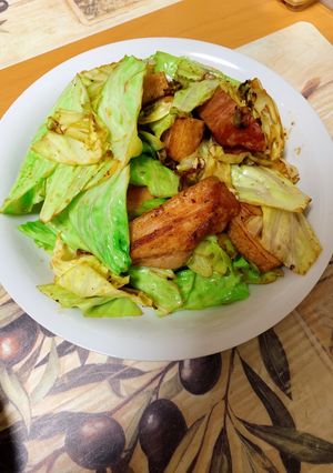 調味料１つで美味しい！キャベツ炒め！-レシピのメイン写真