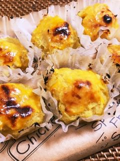 栗きんとんをリメイク スイートポテト-レシピのメイン写真