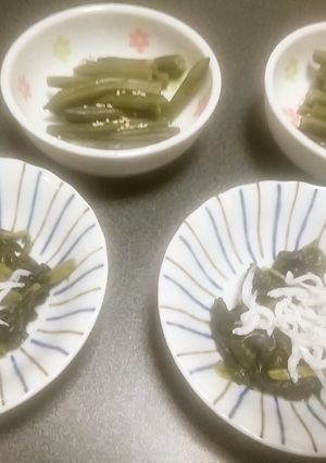 2種類のおひたしを1回で作る小鉢物大作戦-レシピのメイン写真