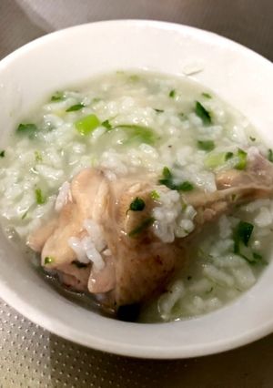 参鶏湯風七草粥（圧力鍋で時短）-レシピのメイン写真