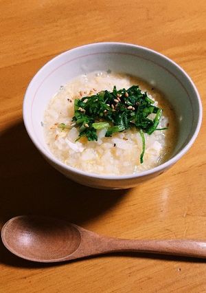 我が家の七草粥　　玉子雑炊風-レシピのメイン写真