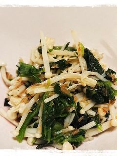 えのきとほうれん草のおかか和え-レシピのメイン写真