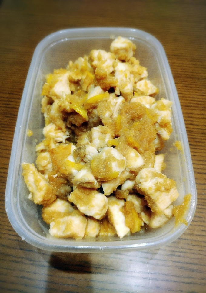作り置き　鶏むね肉のみぞれ煮　ゆず風味-レシピのメイン写真
