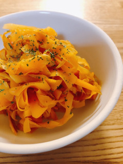 ニンジン麺のグラッセ-レシピのメイン写真