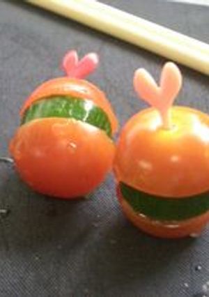 きゅうりとプチトマトのサンド-レシピのメイン写真