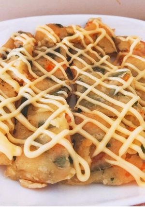 エビマヨチヂミ-レシピのメイン写真