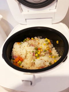 ミックスベジタブル ピラフ 炊飯器-レシピのメイン写真