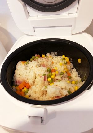 ミックスベジタブル ピラフ 炊飯器-レシピのメイン写真