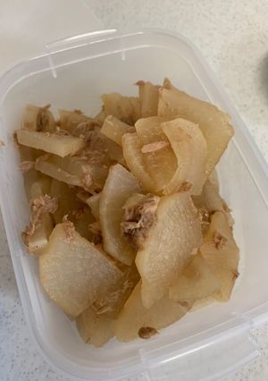 大根とツナの簡単煮-レシピのメイン写真
