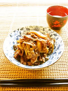 ☺簡単常備菜♪牛肉ときのこのしぐれ煮☺-レシピのメイン写真