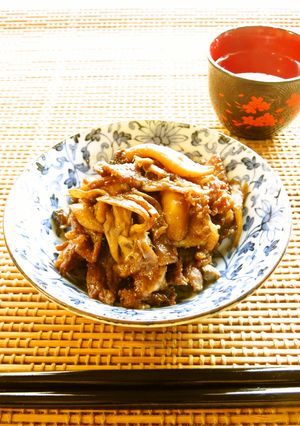 ☺簡単常備菜♪牛肉ときのこのしぐれ煮☺-レシピのメイン写真