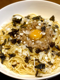 超簡単!超時短!バター風味の納豆パスタ-レシピのメイン写真