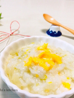簡単炊飯器!七草粥のすずしろ粥(大根粥)-レシピのメイン写真