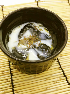 【病院】ほうじ茶ゼリー【おやつ】-レシピのメイン写真