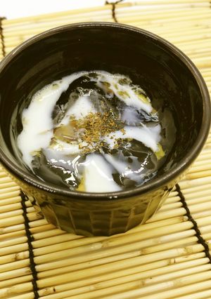 【病院】ほうじ茶ゼリー【おやつ】-レシピのメイン写真
