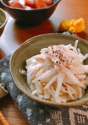 混ぜるだけで簡単♡大根のツナマヨサラダ-レシピのメイン写真