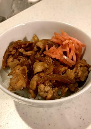 時短で美味しく！◆かんたん豚丼-レシピのメイン写真
