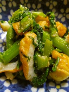 【病院】ちくわと青菜あえ【給食】-レシピのメイン写真