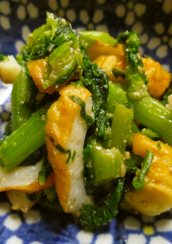 【病院】ちくわと青菜あえ【給食】-レシピのメイン写真