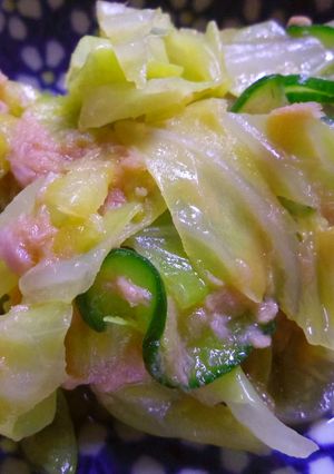 【病院】きゃべつのツナあえ【給食】-レシピのメイン写真