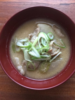 季節の根菜の粕汁-レシピのメイン写真