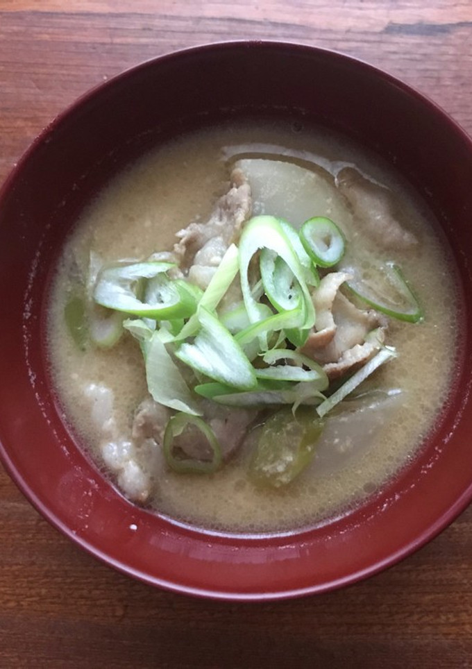 季節の根菜の粕汁-レシピのメイン写真