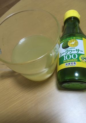 シークワーサーはちみつソーダ-レシピのメイン写真