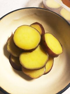 レンジでさつま芋の甘煮-レシピのメイン写真