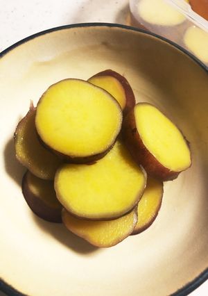 レンジでさつま芋の甘煮-レシピのメイン写真